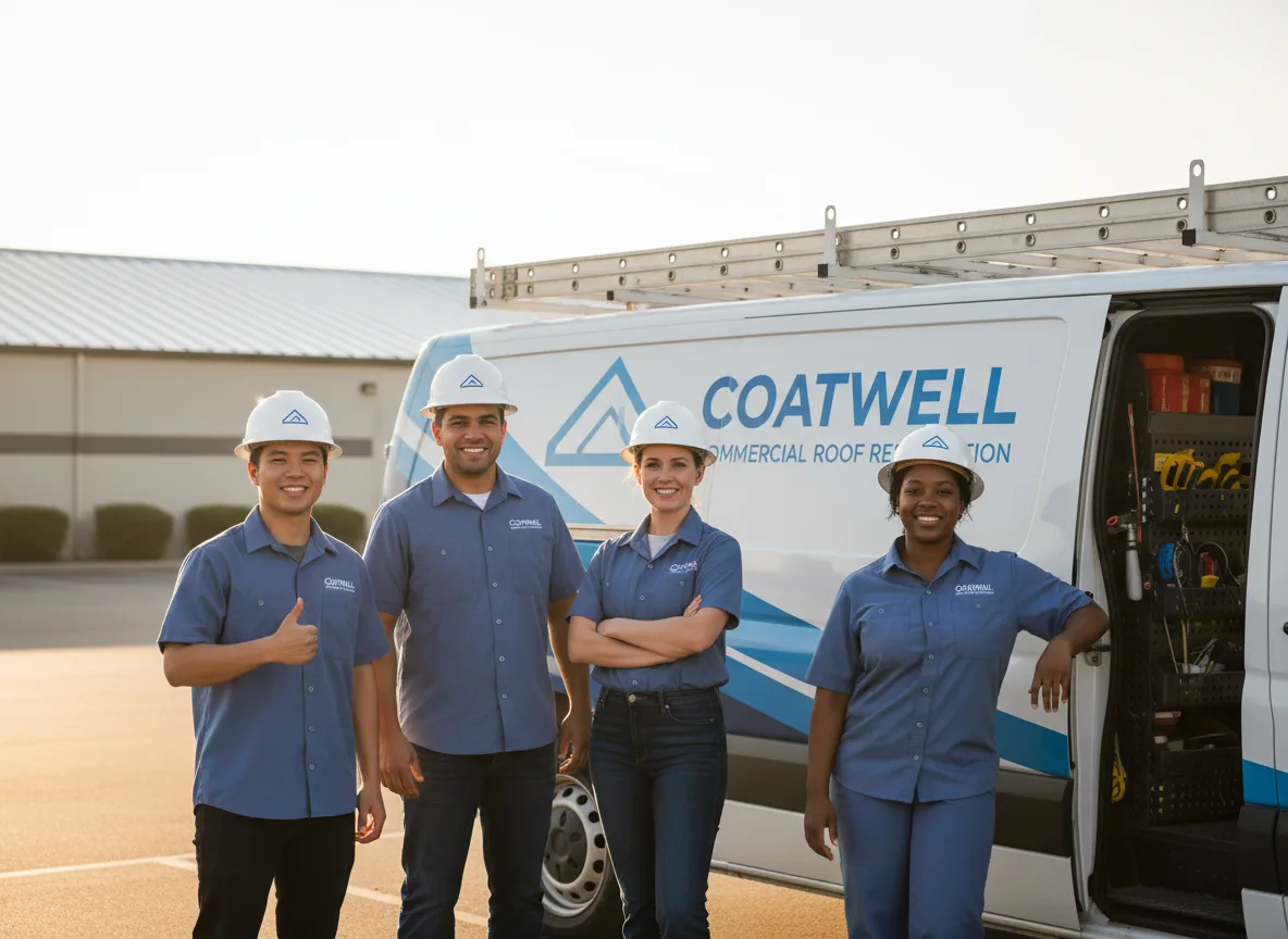 Commercial roof coating company in Clarendon, TX
